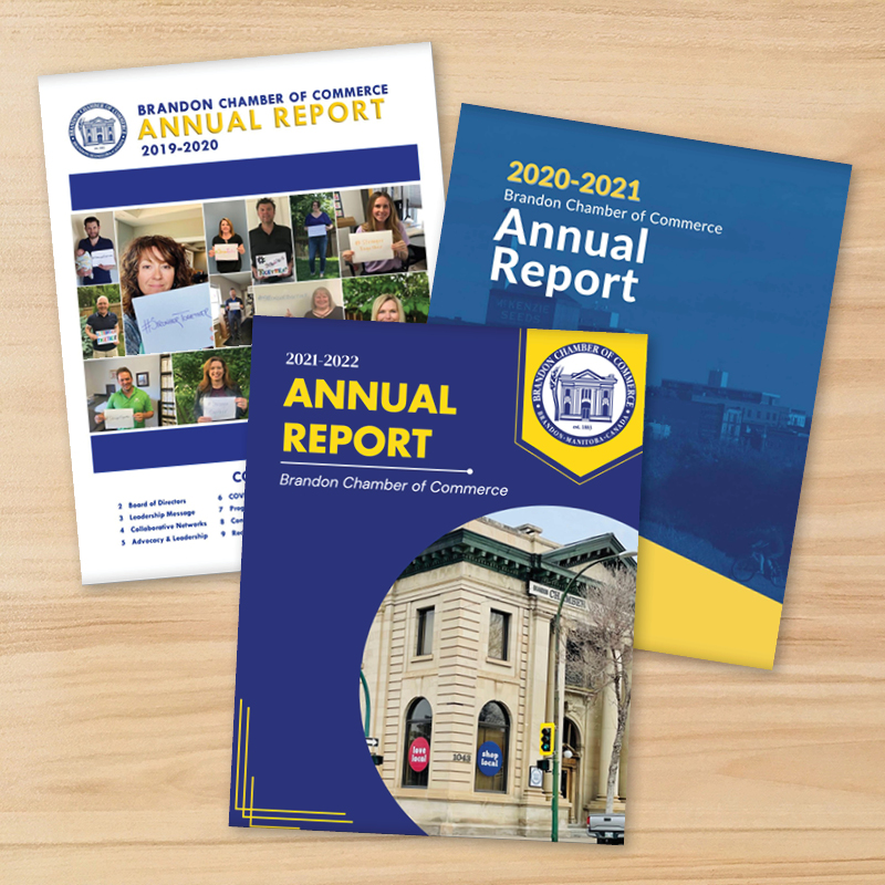 Brandon Chamber of Commerce Annual Reports